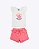 Conjunto Blusa Manga Curta e Shorts Moletinho Infantil Feminino Have Fun 30460 - Imagem 2