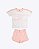 Conjunto Blusa Meia Malha e Shorts Moletom Infantil Feminino Have Fun 30405 - Imagem 4