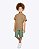 Conjunto Camiseta Manga Curta Meia Malha e Bermuda Moletom Infantil Masculino Have Fun 30490 - Imagem 1