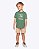 Conjunto Camiseta Meia Malha e Bermuda Moletom Jet Infantil Masculino Have Fun 30504 - Imagem 1