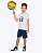 Conjunto Camiseta Malha Especial e Bermuda Malha Dry Infantil Masculina Have Fun 30588 - Imagem 1
