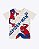 Camiseta Manga Curta Homem-Aranha Infantil Masculina Brandili 27434 - Imagem 1