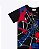 Camiseta Manga Curta Homem-Aranha Infantil Masculina Brandili 27434 - Imagem 6