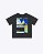 Camiseta Manga Curta Meia Malha Sonic Infantil Masculina Brandili 27448 - Imagem 2