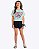 Conjunto Blusa Manga Curta Stitch e Shorts Liso Preto Infantil Feminina Brandili 27462 - Imagem 3