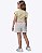 Conjunto de Blusa em Meia Malha e Shorts em Moletom sem Pelúcia Infantil Infanti Feminino 95425 - Imagem 2