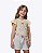 Conjunto de Blusa em Meia Malha e Shorts em Moletom sem Pelúcia Infantil Infanti Feminino 95425 - Imagem 3