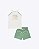 Conjunto de Regata em Canelado Liz com Shorts em Molevisco Infantil Feminino Infanti 96413 - Imagem 3