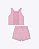 Conjunto Alfaiataria Blusa e Short Saia Rosa Infantil Feminino Infanti 97195 - Imagem 4