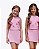 Conjunto Alfaiataria Blusa e Short Saia Rosa Infantil Feminino Infanti 97195 - Imagem 5