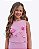 Conjunto Alfaiataria Blusa e Short Saia Rosa Infantil Feminino Infanti 97195 - Imagem 6