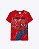 Camiseta Meia Malha Homem-Aranha Infantil Masculina Brandili 27568 - Imagem 3
