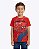 Camiseta Meia Malha Homem-Aranha Infantil Masculina Brandili 27568 - Imagem 4