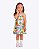 Vestido de Alcinha Estampa Colorida Infantil Feminino Kyly P1001800 - Imagem 1
