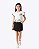 Conjunto Blusa Manga Curta e Shorts-Saia Infantil Feminino Kyly 1001854 - Imagem 1