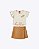Conjunto Blusa Manga Curta e Shorts-Saia Infantil Feminino Kyly 1001854 - Imagem 5