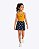 Regata Cropped e Shorts-Saia Estampado Infantil Feminino Kyly 1002002 - Imagem 1