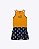 Regata Cropped e Shorts-Saia Estampado Infantil Feminino Kyly 1002002 - Imagem 2