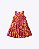 Vestido Manga Curta Floral Estampado Infantil Feminino Kyly 1001804 - Imagem 1