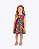 Vestido Manga Curta Florido Infantil Feminino Kyly 1001808 - Imagem 1
