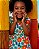 Vestido Manga Curta Florido Infantil Feminino Kyly 1001808 - Imagem 4
