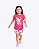 Conjunto Blusa Manga Curta e Shorts Infantil Feminino Kyly P1001818 - Imagem 1