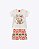 Conjunto Blusa Manga Curta e Shorts Infantil Feminino Kyly P1001818 - Imagem 5