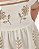Vestido Manga Curta Bordado Flores Infantil Feminino Milon 2001727 - Imagem 3
