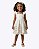 Vestido Manga Curta Folhas Bordado Infantil Feminino Milon 2001902 - Imagem 1