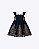 Vestido Manga Curta Folhas Bordado Infantil Feminino Milon 2001902 - Imagem 4