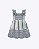 Vestido Listrado Laço Infantil Feminino Milon 2001757 - Imagem 2