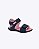 Sandália Tic Tac Azul Marinho com Rosa Infantil Feminina Klin 711172000 - Imagem 1
