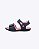 Sandália Tic Tac Azul Marinho com Rosa Infantil Feminina Klin 711172000 - Imagem 2