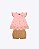 Conjunto Blusa Manga Curta Borboleta e Shorts Bebê Menina Kyly 1002288 - Imagem 1