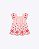 Vestido Manga Curta com Corte a Laser Infantil Feminino Kyly 1001988 - Imagem 3