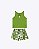 Conjunto Regata Cropped e Shorts Meia Malha Infantil Feminino Kyly 1001853 - Imagem 5