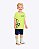 Conjunto Camiseta Manga Curta e Bermuda Moletom Infantil Masculino Kyly 1001894 - Imagem 1