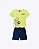 Conjunto Camiseta Manga Curta e Bermuda Moletom Infantil Masculino Kyly 1001894 - Imagem 2