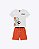 Conjunto Camiseta Manga Curta e Bermuda Moletom Infantil Masculino Kyly 1001894 - Imagem 5