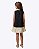 Vestido Alfaiataria Preto Infantil Feminino Infanti 97296 - Imagem 2