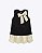 Vestido Alfaiataria Preto Infantil Feminino Infanti 97296 - Imagem 3