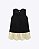 Vestido Alfaiataria Preto Infantil Feminino Infanti 97296 - Imagem 4
