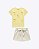 Conjunto Blusa em Canelado Liz e Short Saia em Moletom Linho sem Pelúcia Infantil Feminino Infanti95886 - Imagem 3