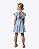Vestido em Tricoline Maquinetado Azul Infantil Feminino Infanti 96669 - Imagem 2