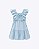 Vestido em Tricoline Maquinetado Azul Infantil Feminino Infanti 96669 - Imagem 4