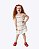 Vestido Branco Babados Infantil Feminino Nanai 6000485 - Imagem 1