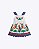 Vestido de Alça Araras Infantil Feminino Nanai 6000484 - Imagem 3