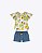 Conjunto Blusa Manga Curta Limões e Shorts Infantil Feminino Nanai 6000533 - Imagem 1