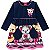 Vestido Infantil Feminino Malha Manga Longa Kyly 207375 - Imagem 1