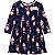 Vestido Infantil Feminino Malha Manga Longa 207373 Cor Chumbo Kyly - Imagem 1